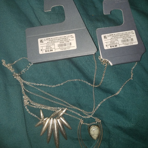 Pair of Long Necklaces NWT - Picture 3 of 3